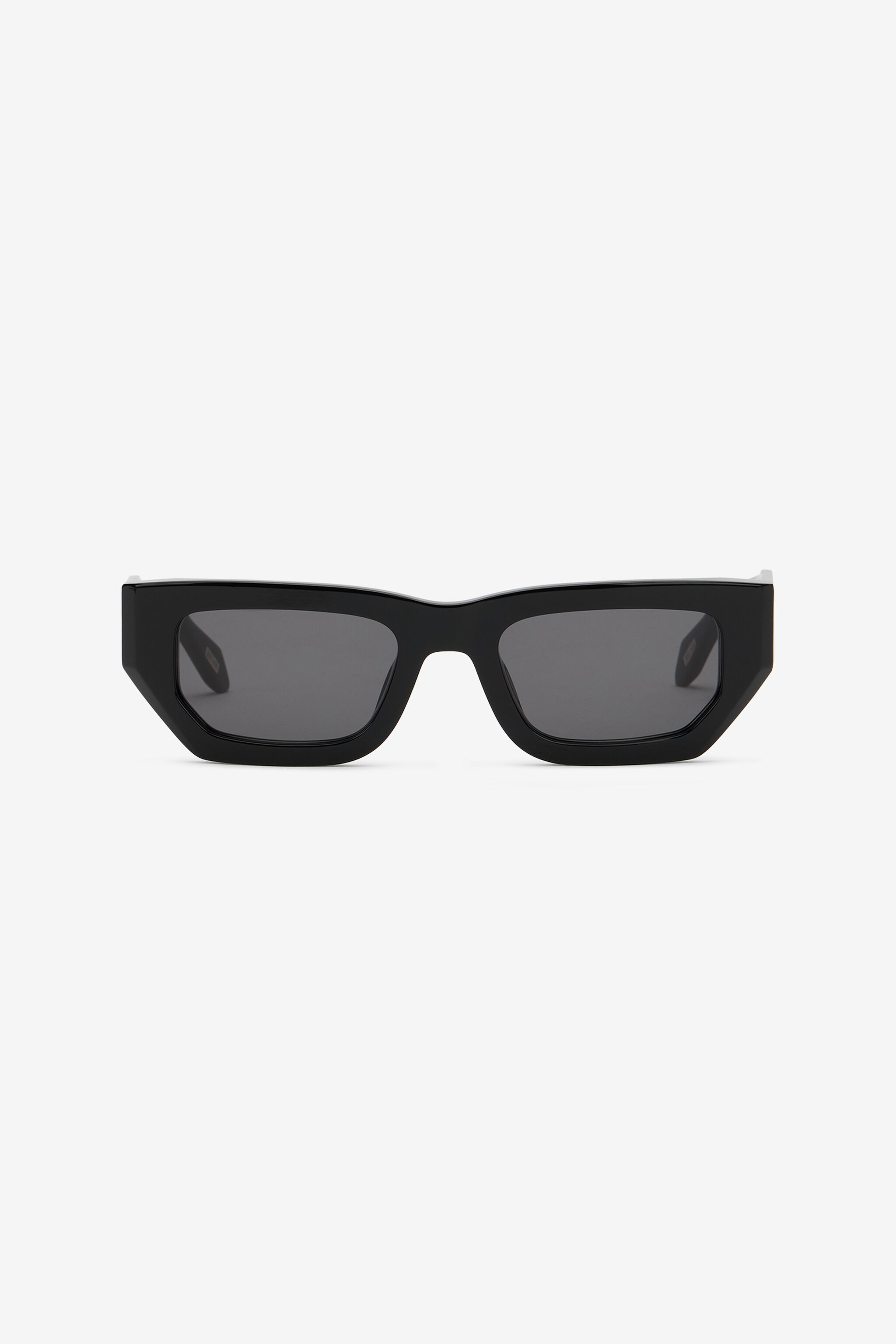 JC Occhiale dal frontale rettangolare JC Occhiale dal frontale rettangolare SHINY BLACK VALD18-ID258