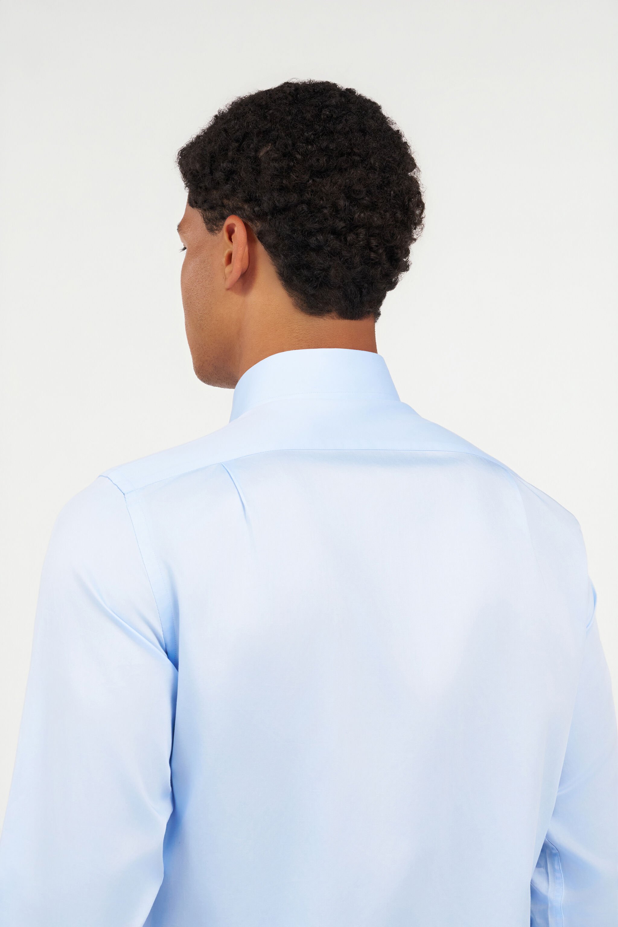 RC Light Blue Shirt with Monogram RC LIGHT BLUE QOT70G-RD054