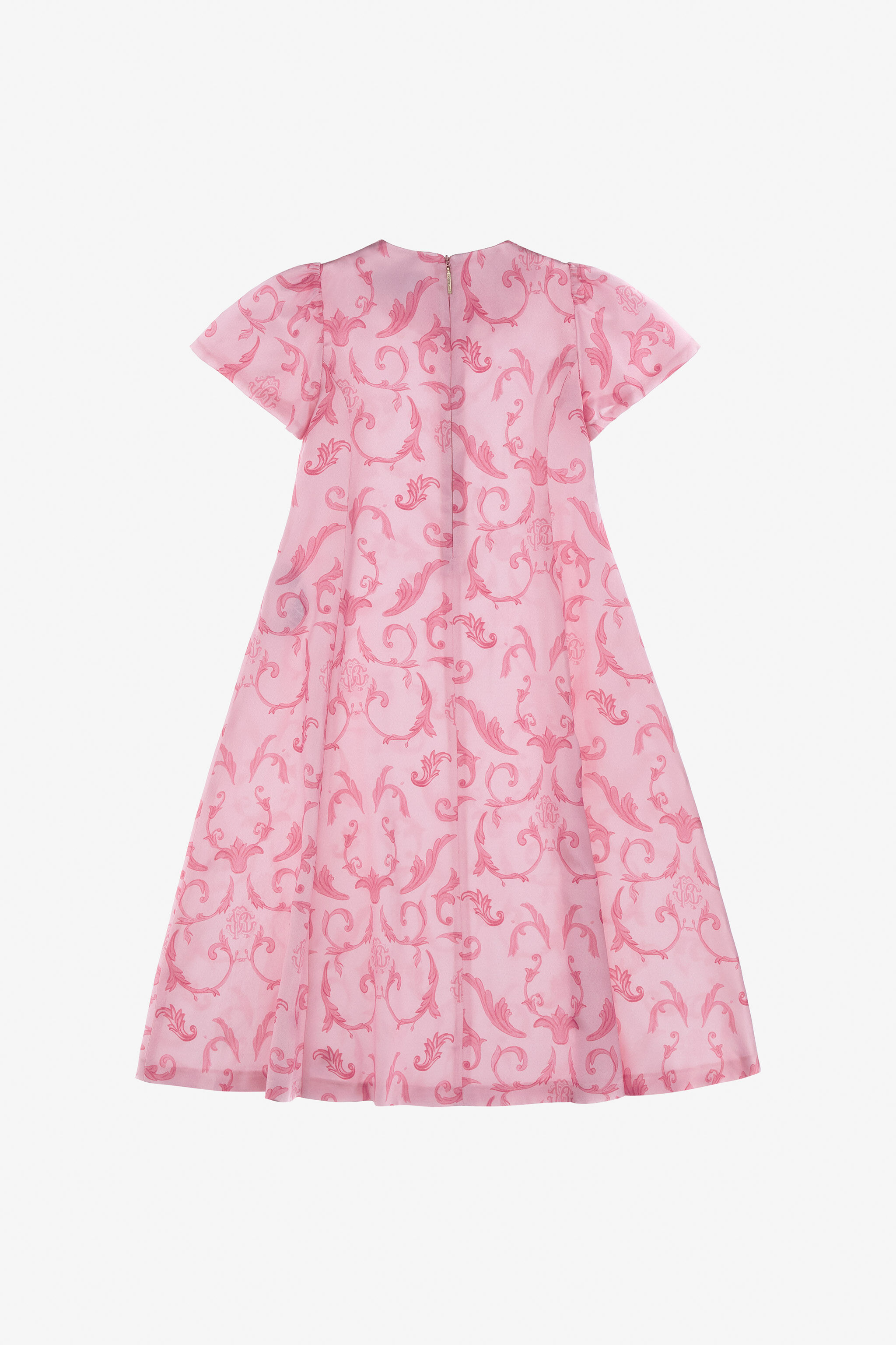 JU Printed Dress Pink SJT181-SCL96