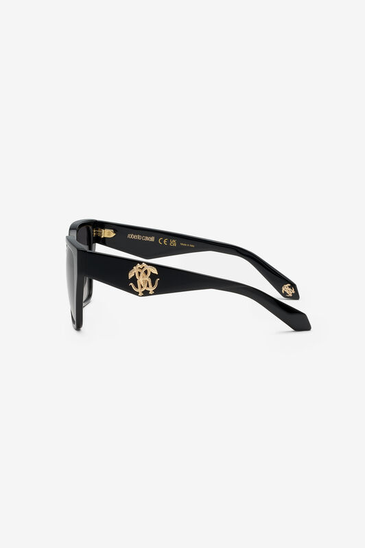 RC Sunglasses with wide and feminine front Black UALD16-ID211