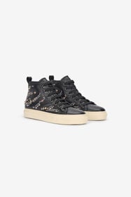 ${brand} Sneakers Alte Con Borchie E Pietre ${colorDescription} ${masterID}