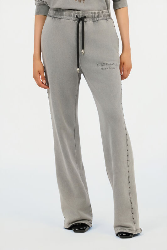 JC Grey Studded Sweatpants BLACK VFT133-VF212