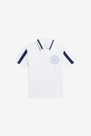 JU Cotton Polo Shirt OPTICAL WHITE TJT61I-JD001
