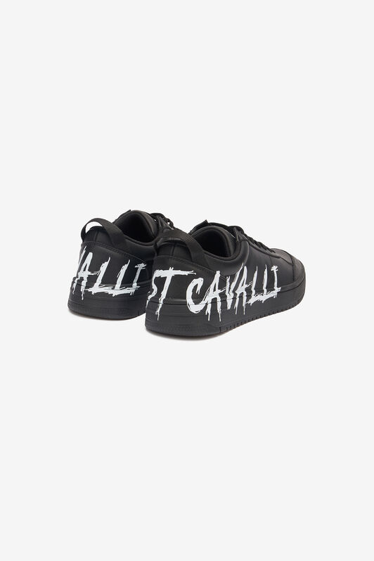 JC Sneakers Avec Logo Graffitis Noir UFS022-UF297
