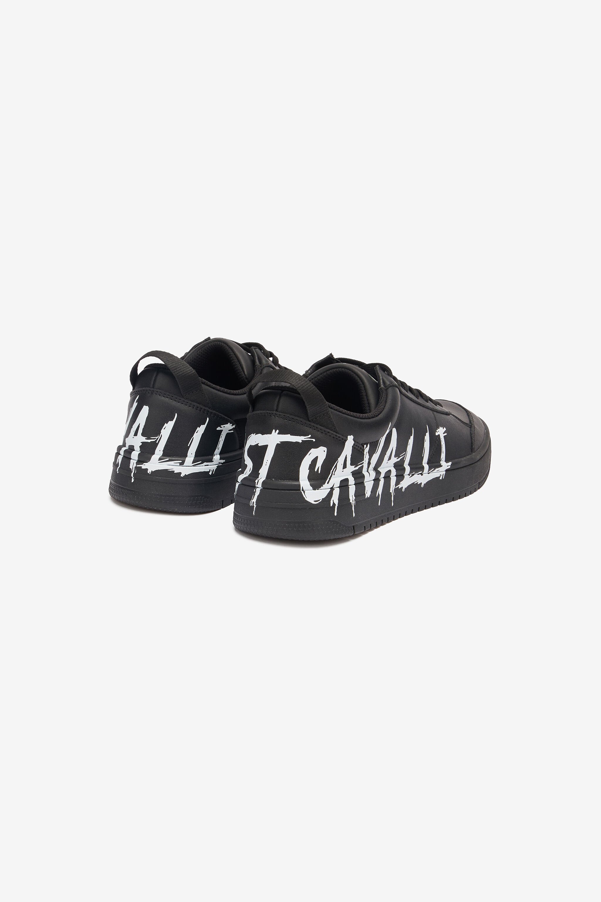 JC Sneakers Avec Logo Graffitis Noir UFS022-UF297