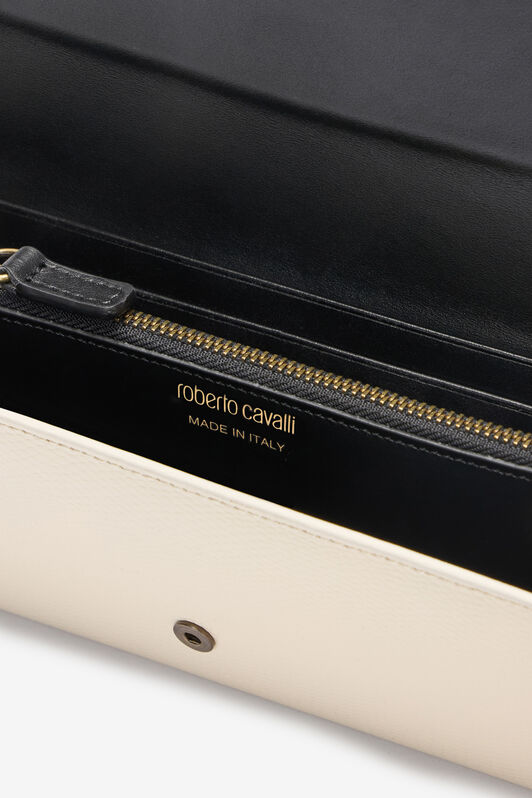 RC Wallet with flap and Monogram RC Ivory OOA00D-PZ015