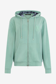 RC Felpa Verde con Logo MALACHITE GREEN QOT66B-CF054