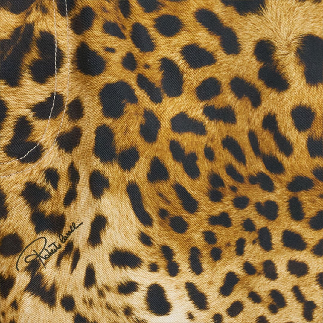 RC Cavalli Pop Print Silk Bermuda Shorts RC Cavalli Pop Print Silk Bermuda Shorts MULTICOLOR WNT271-4QR33