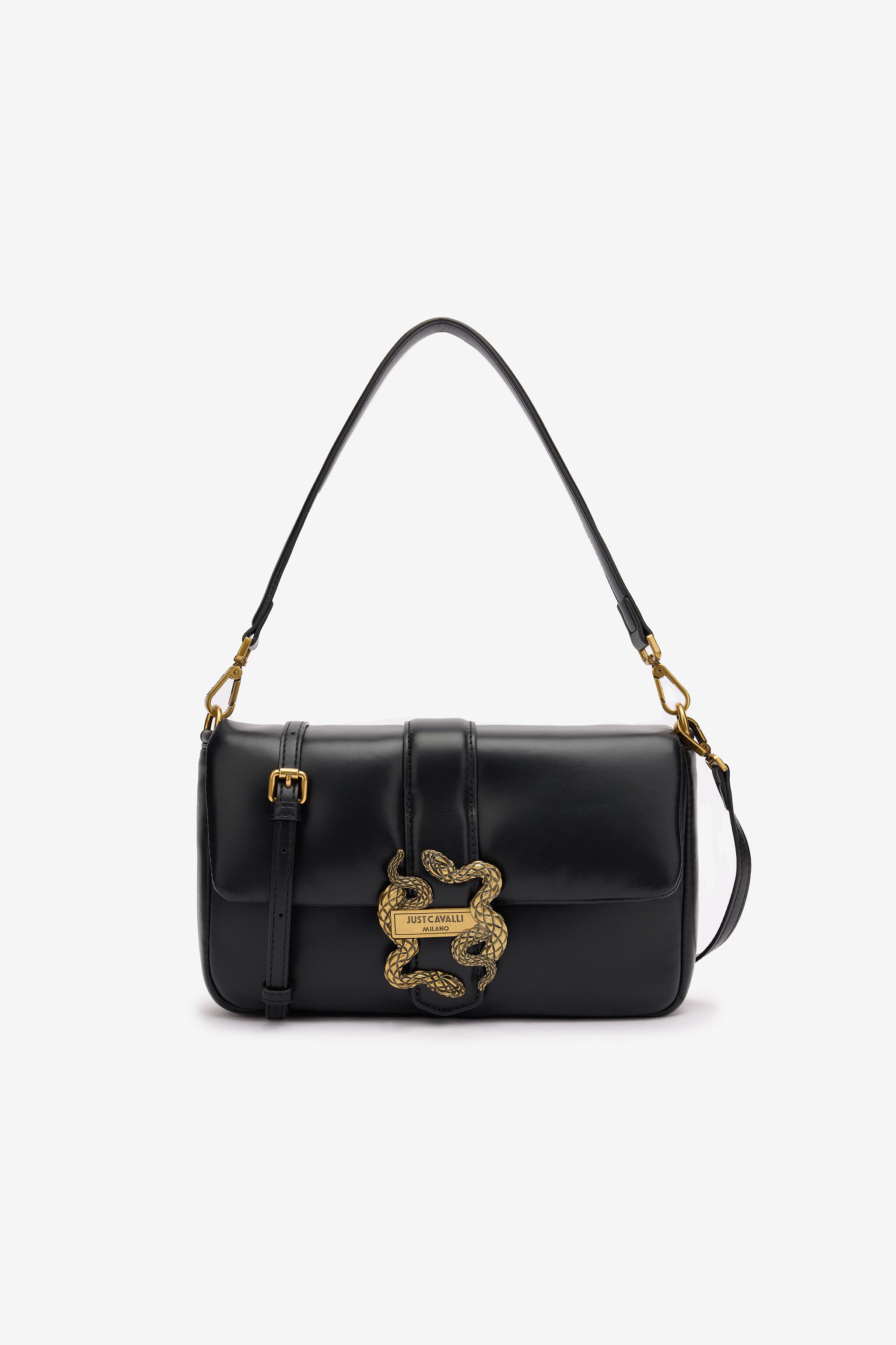 JC Bag With Mirror Snake Black TFB050-TF415
