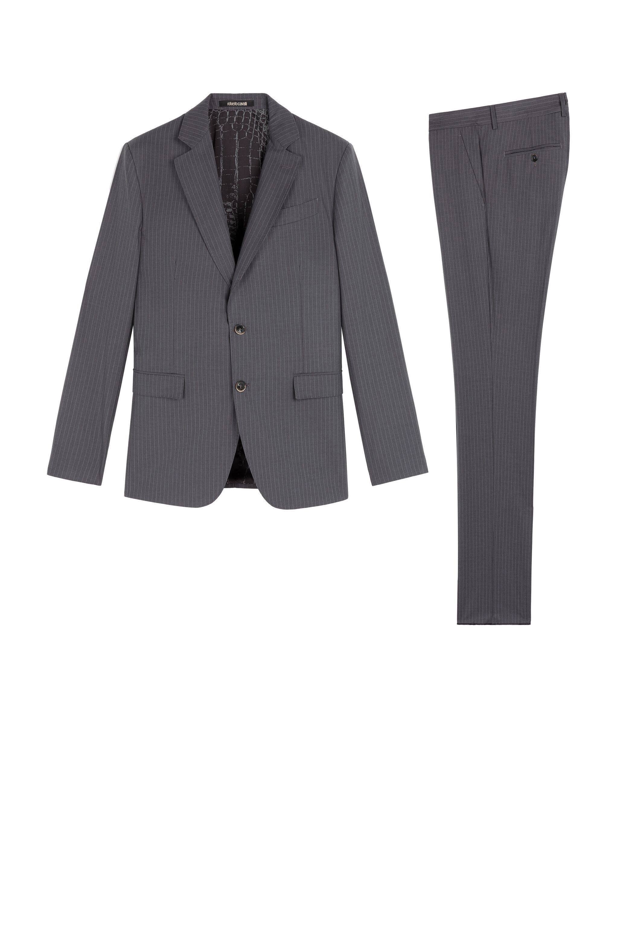 RC Pinstripe Two-Piece Suit Dark gray KOT40D-VW007