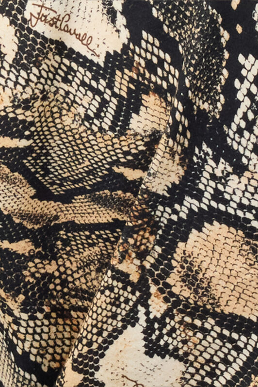 JC Haut Cropped À Imprimé Python 716 MARZAPAN + 738 C UFT114-UF168