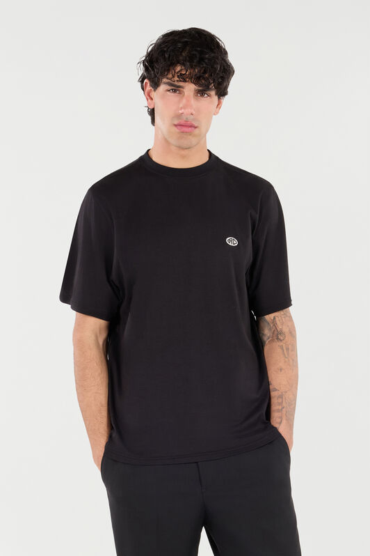 RC T-Shirt with Logo Patch RC T-Shirt with Logo Patch Black VNT61D-JJ080