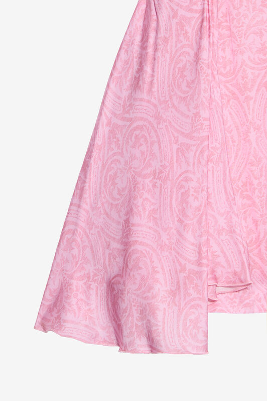 JU Baby Pink Dress with Floral Print BABY ROSE VJT10D-6DP28