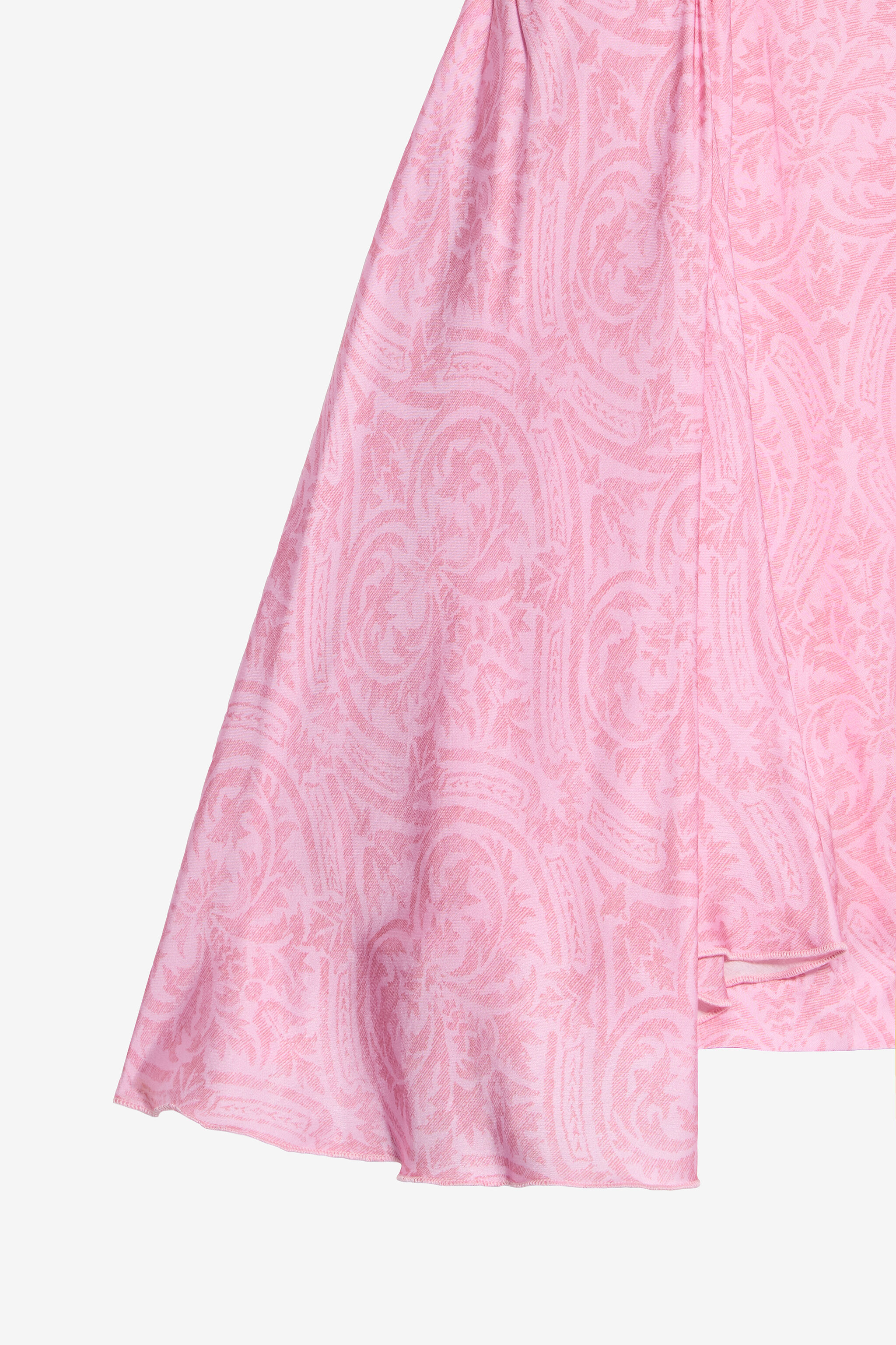 JU Baby Pink Dress with Floral Print BABY ROSE VJT10D-6DP28