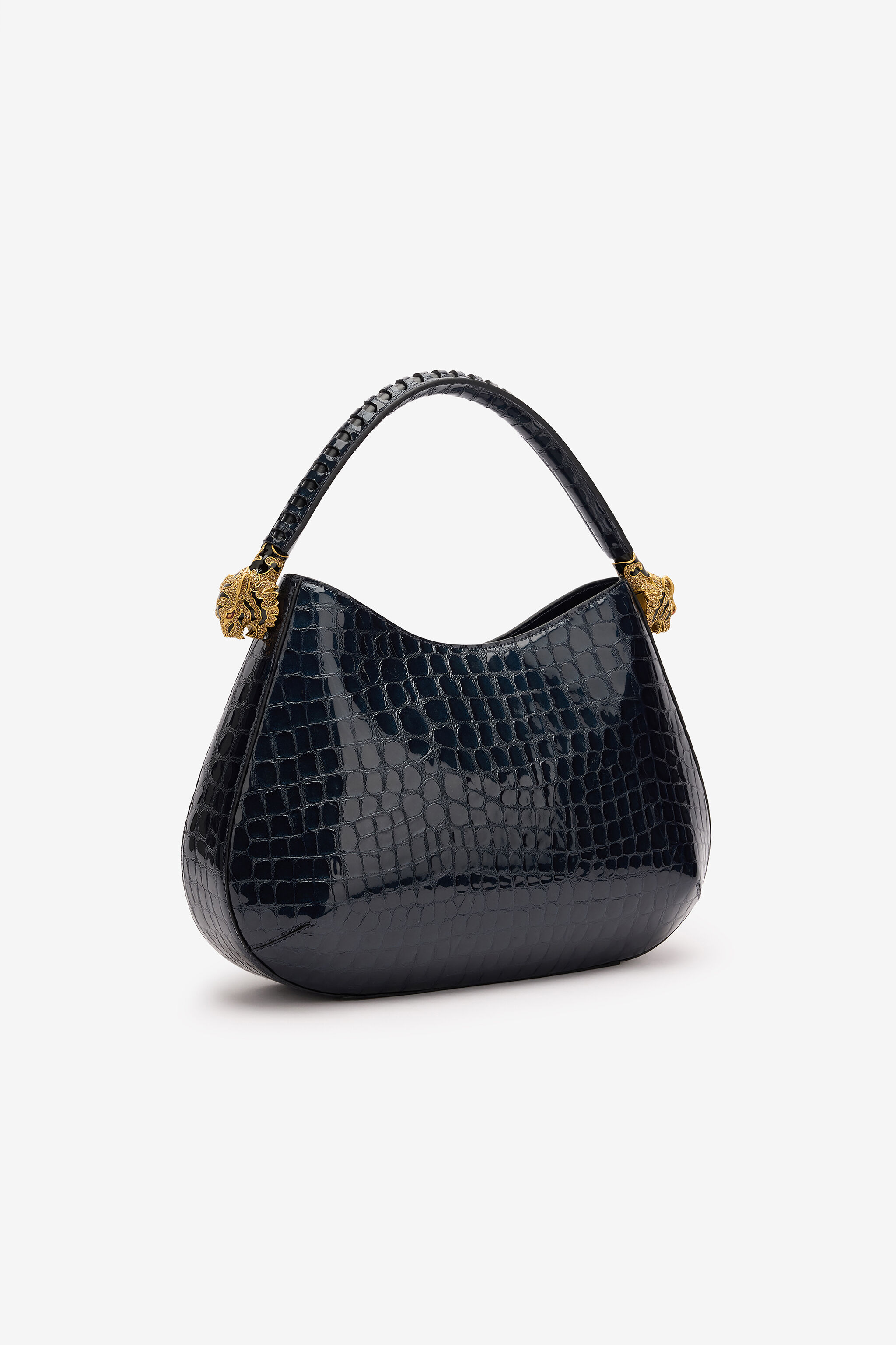 RC Roar Bag With Crocodile Print Dark blue TKB022-PZE01