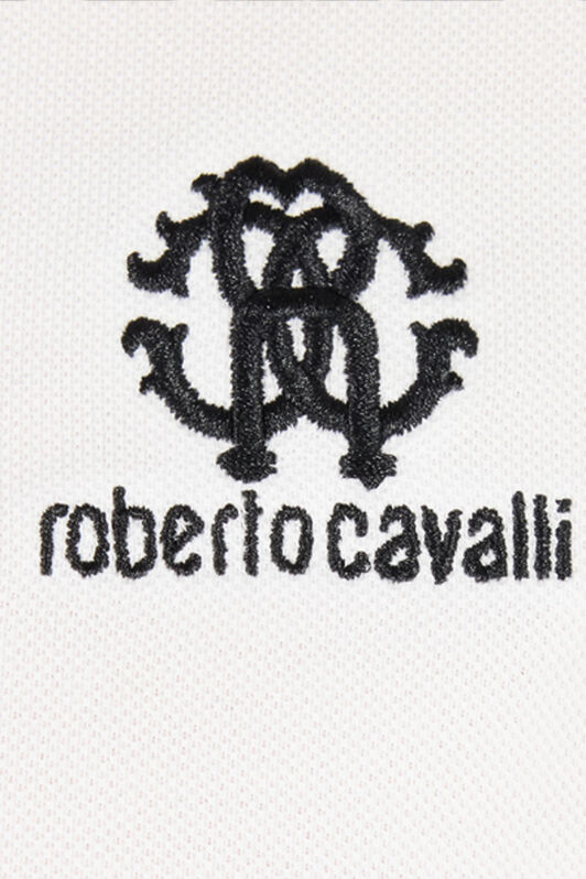 RC Polo With RC Monogram And Logo White POT64B-KB001