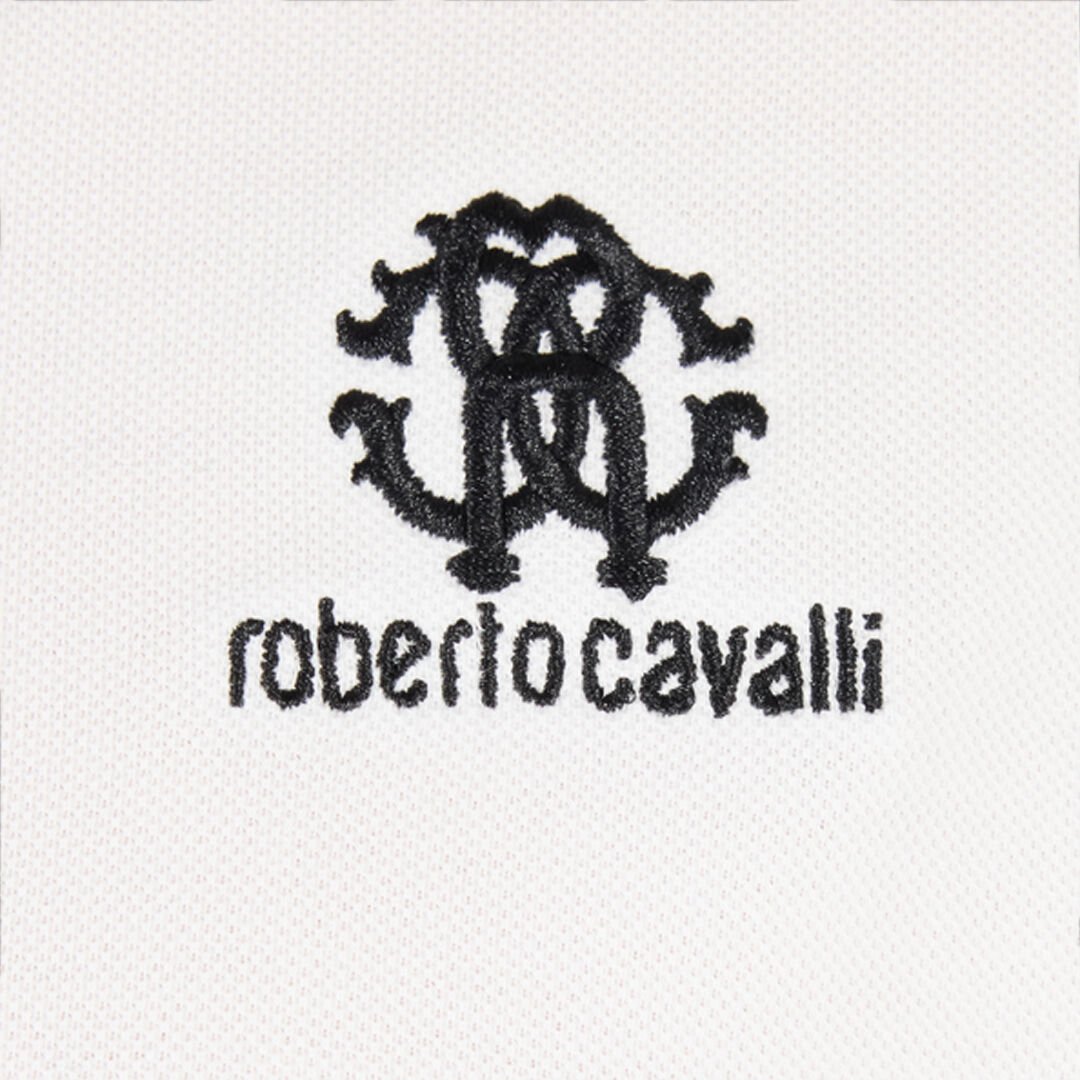 RC Polo With RC Monogram And Logo White POT64B-KB001