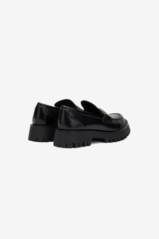 JC Mocassins Avec Lettrage Noir TFS066-TF386