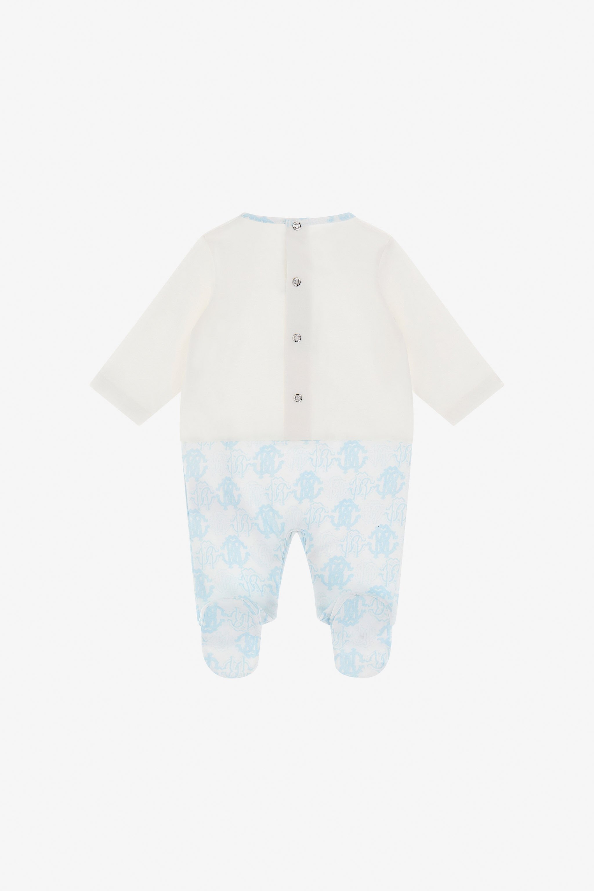 JU Completo con Monogram RC Azzurro TJT807-JD001