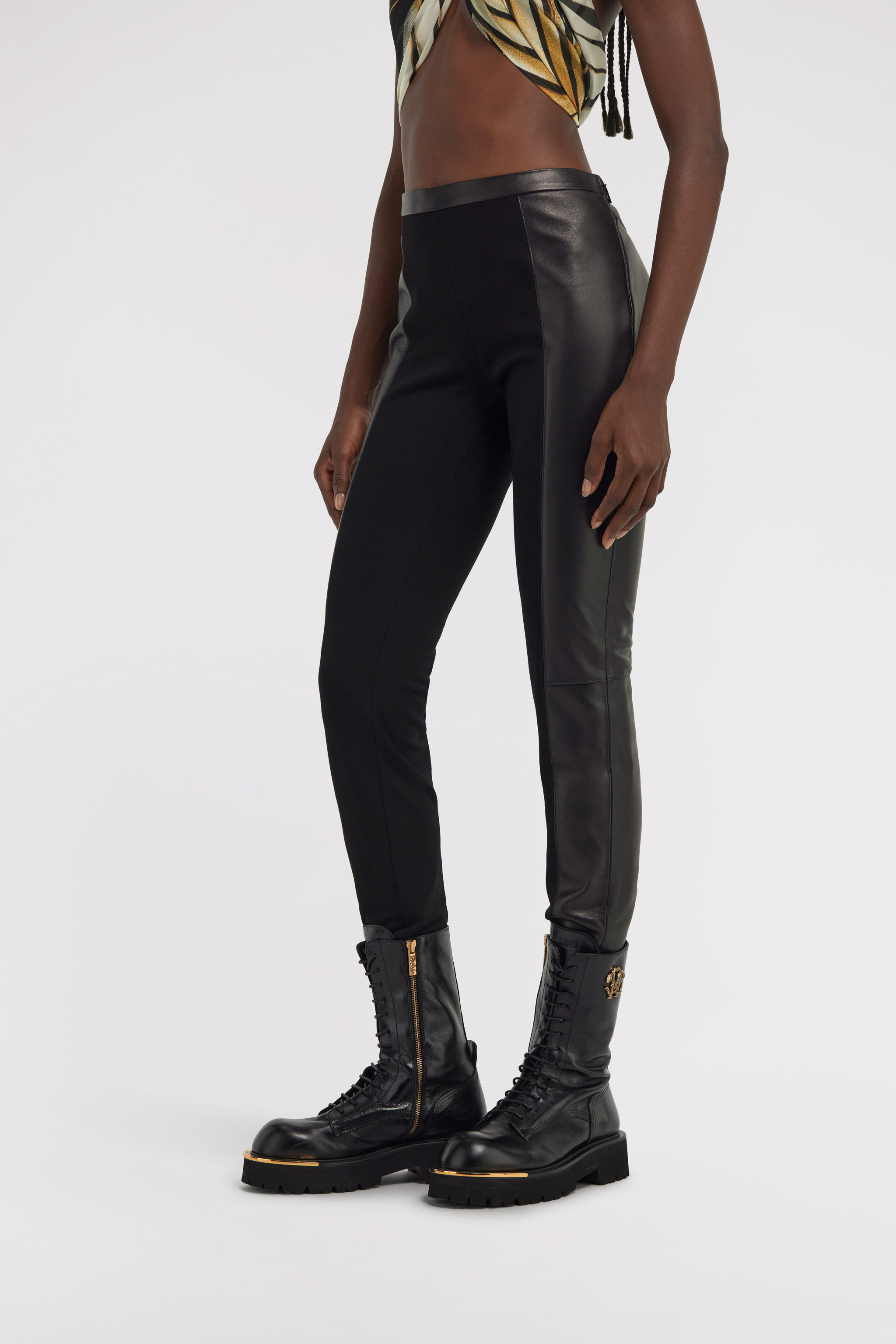 RC Leather Leggings Black TKP202-PN086