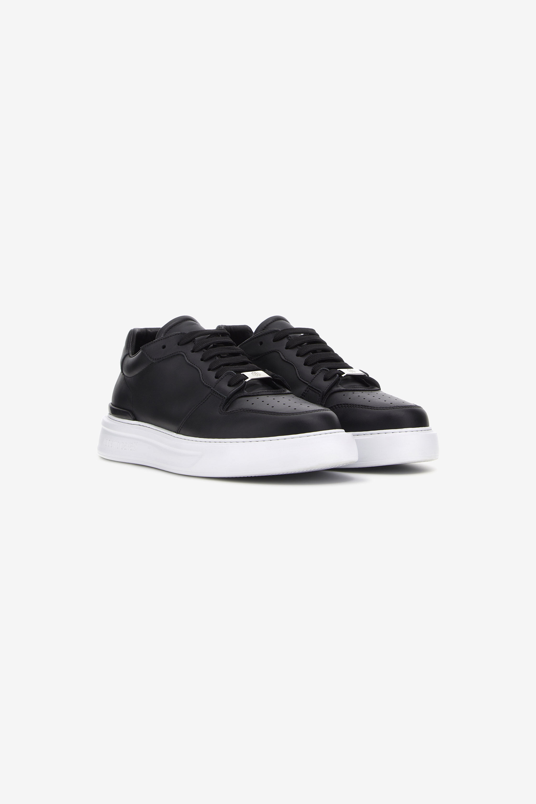 RC Logo-Print Sneakers Black JSS00R-PZ085
