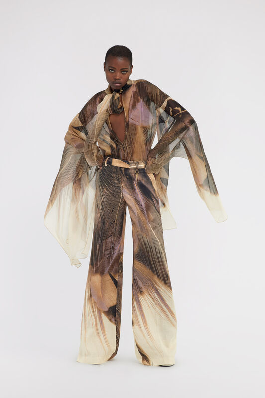 RC Palazzo pants Brown SWT202-3HL73