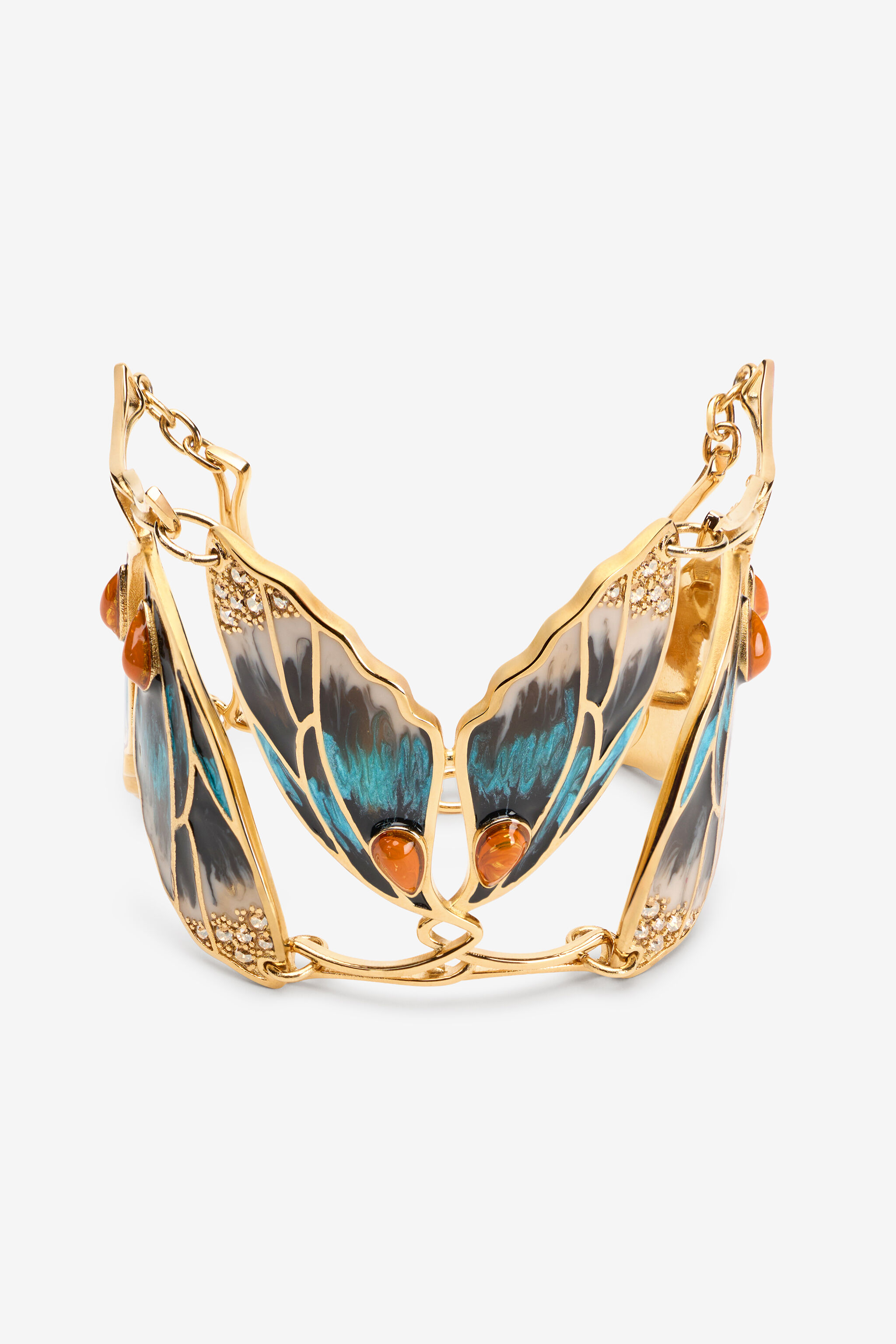 RC Gold Butterfly Armband MULTI/GOLD XQG008-AM021