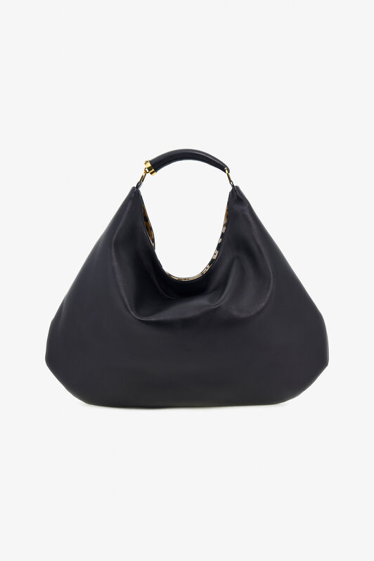 RC Hobo Bag with Fang Handle Black TKB006-PZM78