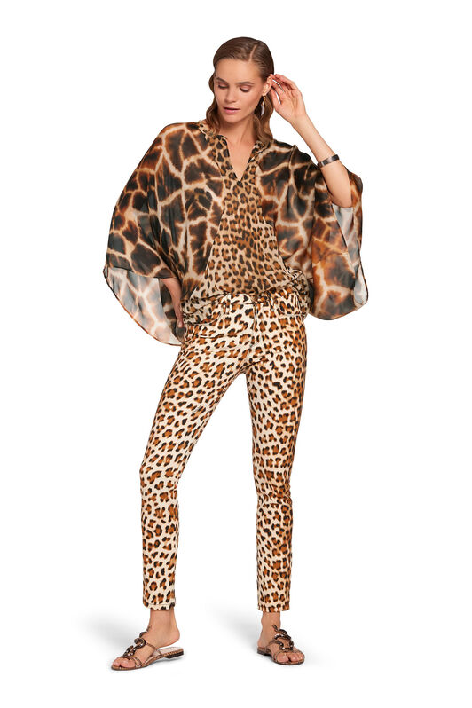 RC Caftan à imprimé Leopard Chine RC Caftan à imprimé Leopard Chine BRONZE/NARURAL KQT722-GFU30