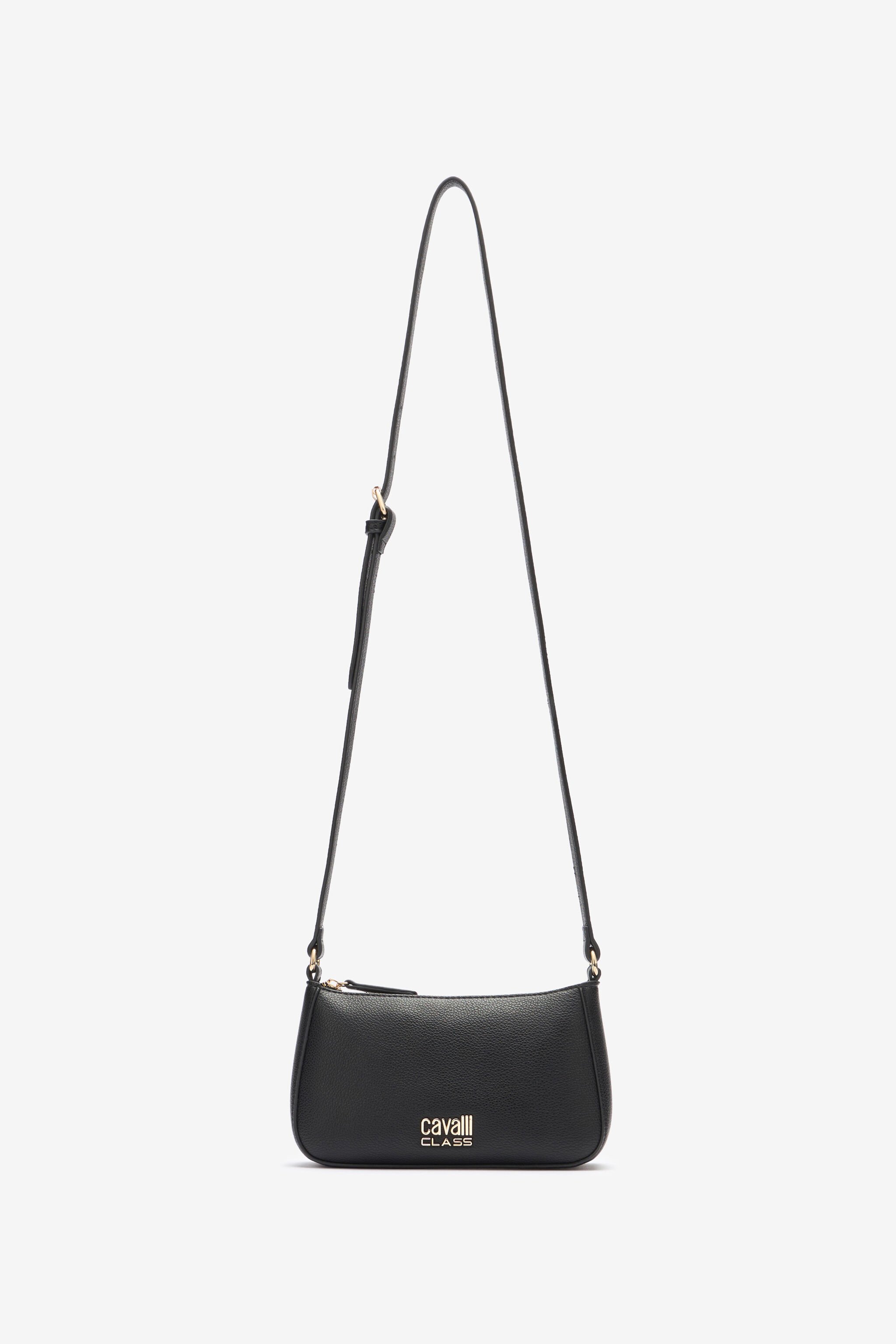 CL Bolso Efecto Martillado Cavalli Class Negro SXB00F-AB076