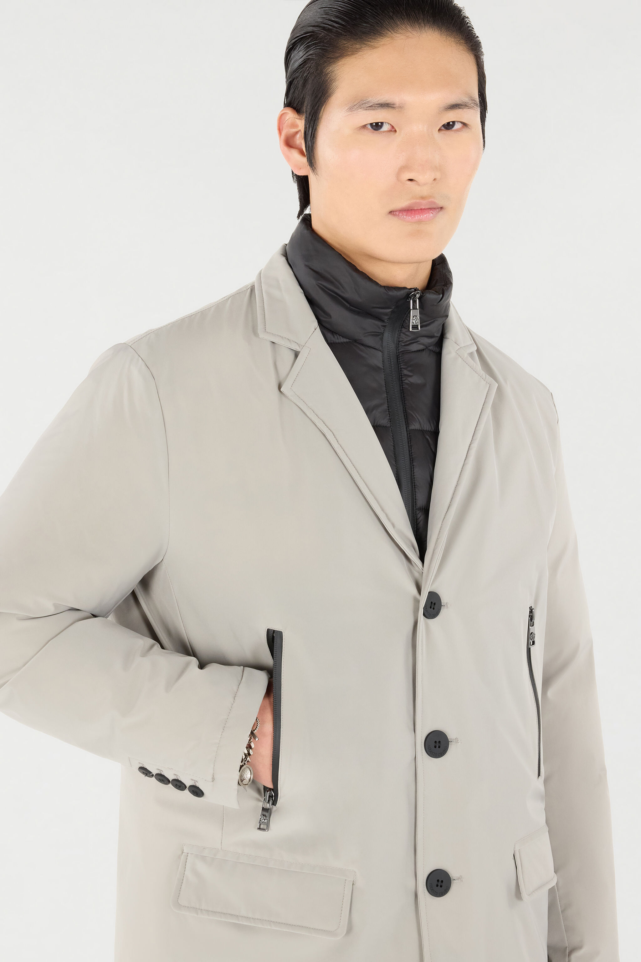 RC Chaqueta Acolchada Gris GREY OOT40E-SBO04