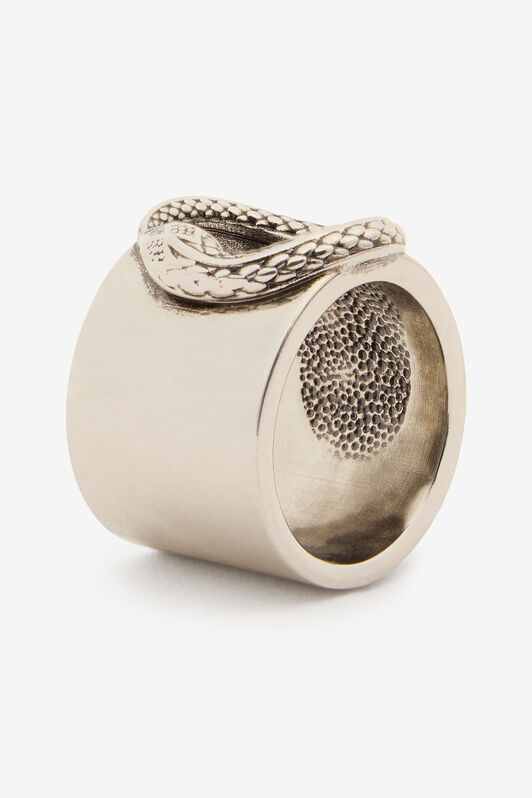 RC Snake Ring Silver URG011-AM258