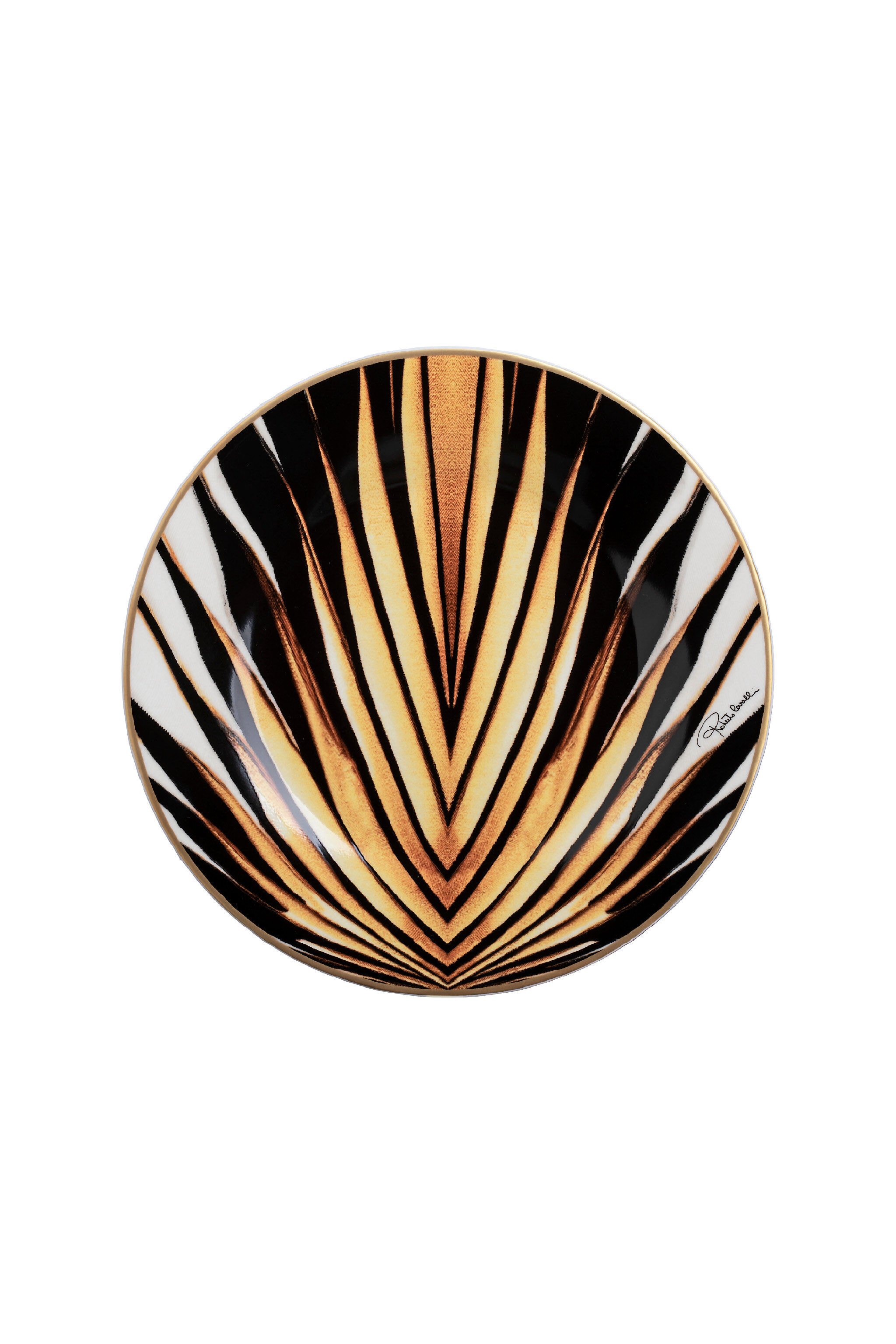 HO Ray Of Gold 2 Fruit Plates Gold SALA04-IA069