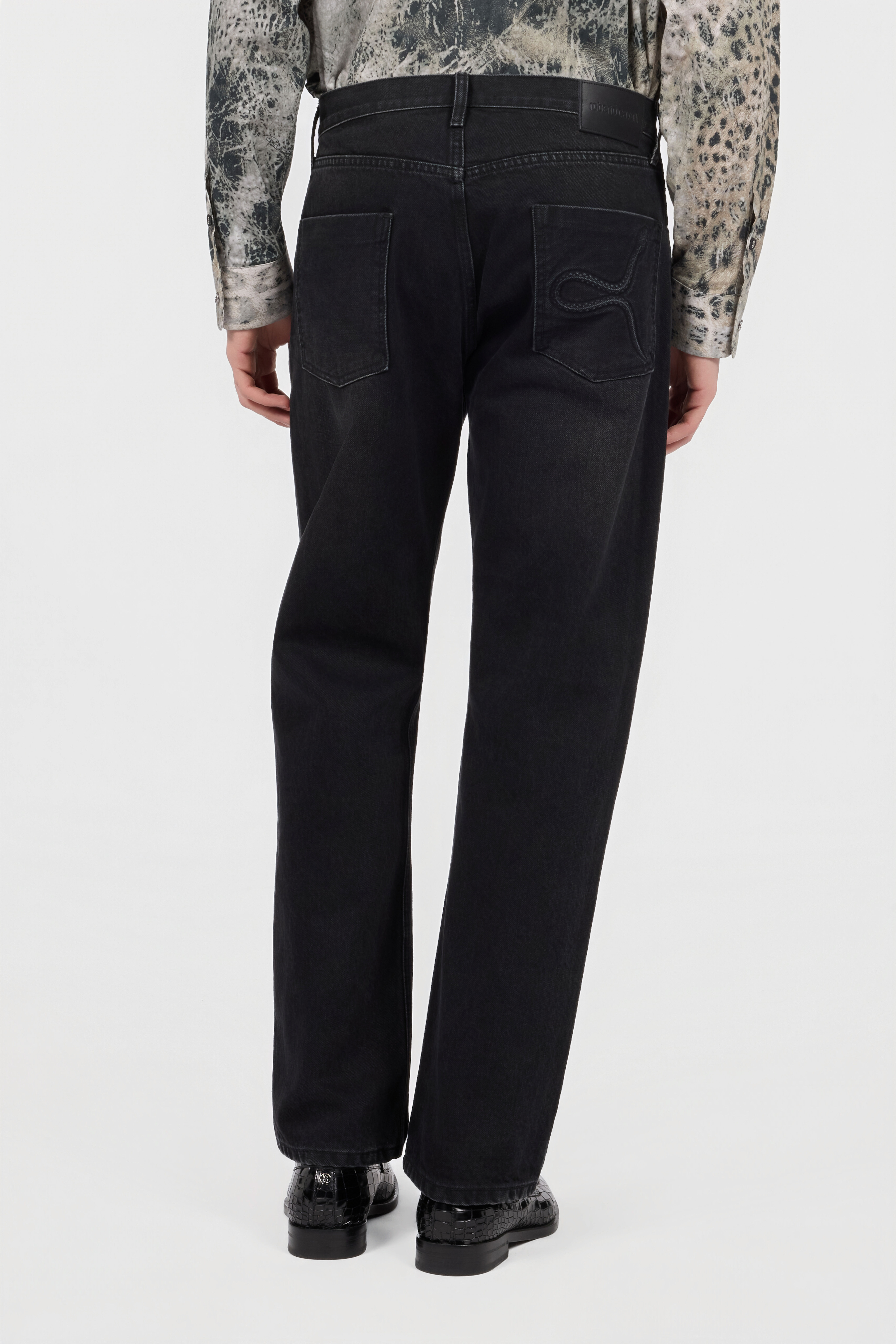 RC Black Denim Jeans BLACK XNJ207-VT034