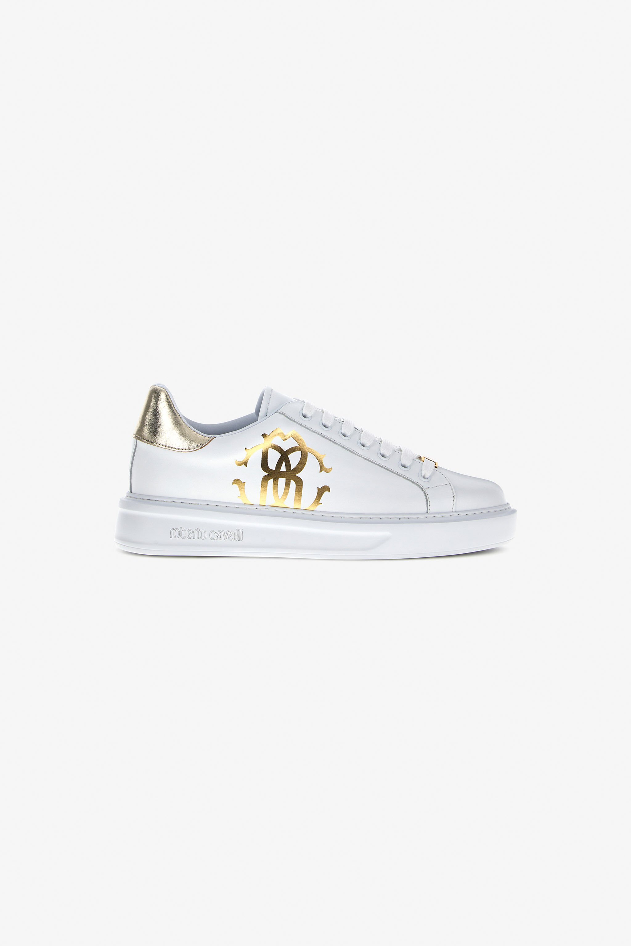 RC Sneakers with Monogram Mirror Snake White NOS00C-PNO01