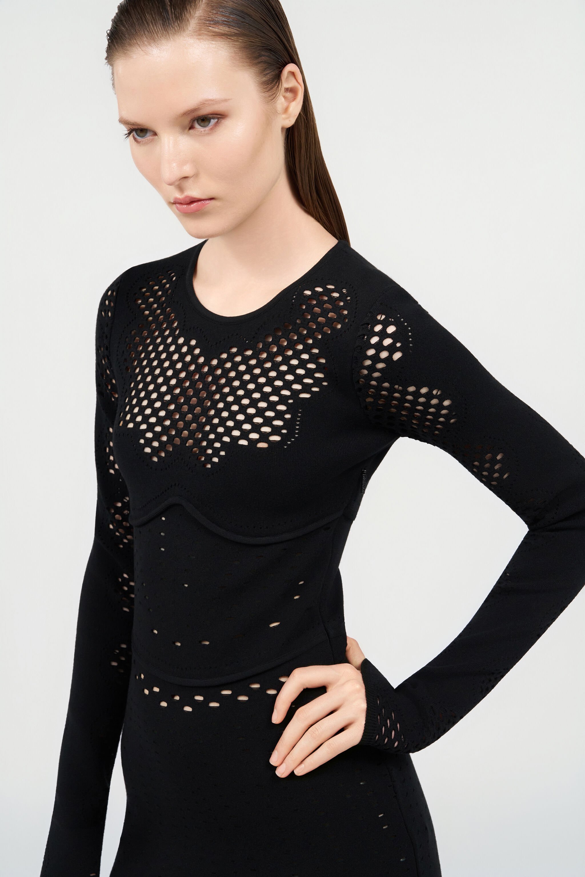 RC Black Mini Dress NERO 191101 TKM102-MI009