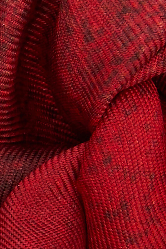 RC Collier En Soie Avec Monogramme Mirror Snake Rouge TKG002-AM019