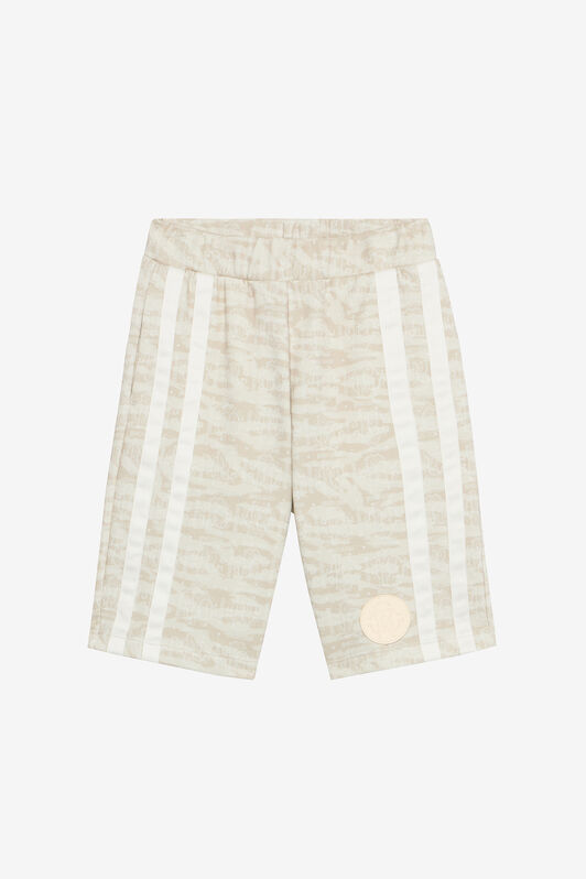 JU Bermuda Sportivi Stampa Tiger Skin Avorio UJT25E-5OO44