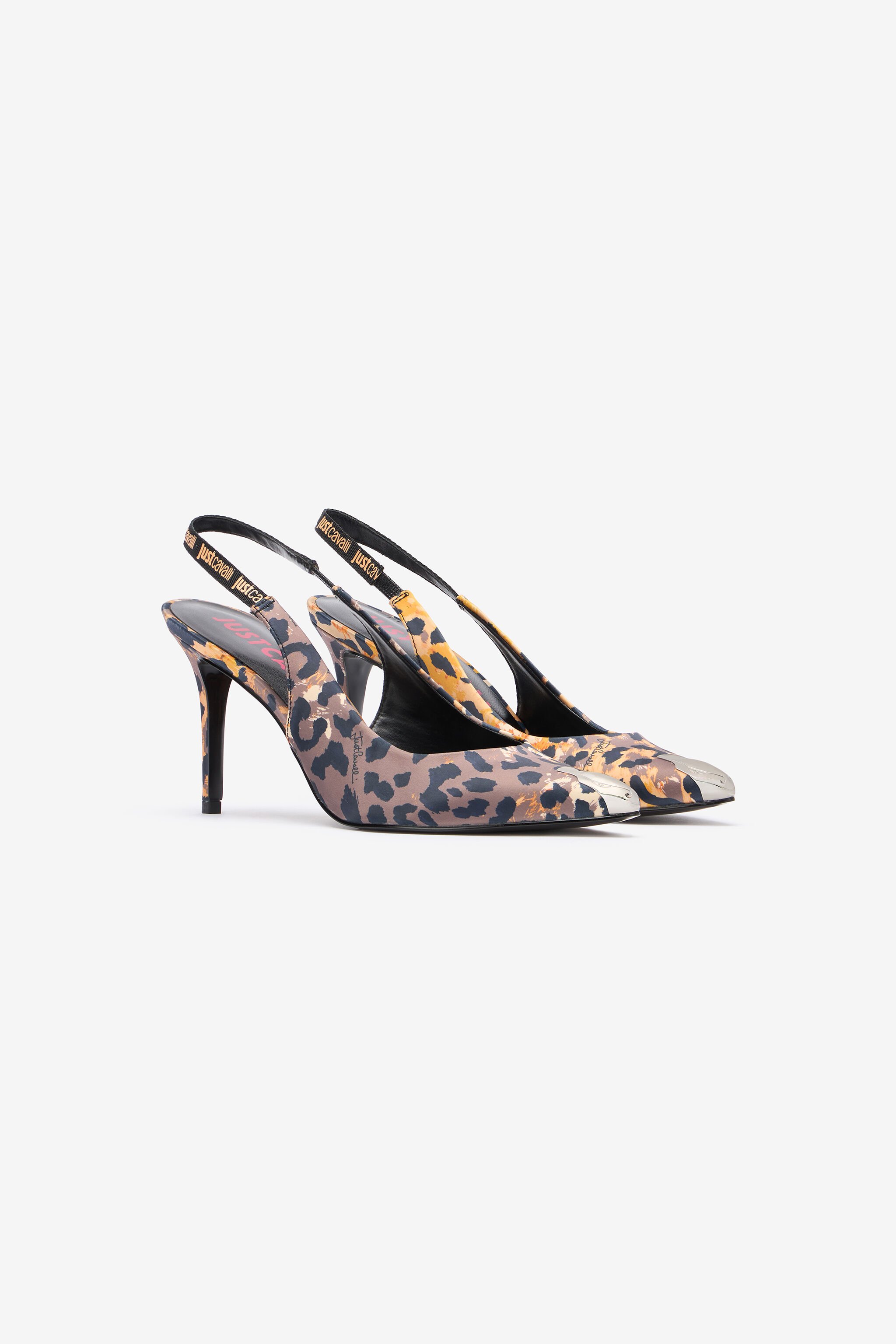 JC Sandali Just Cavalli Nero/Bianco SFS135-SF464