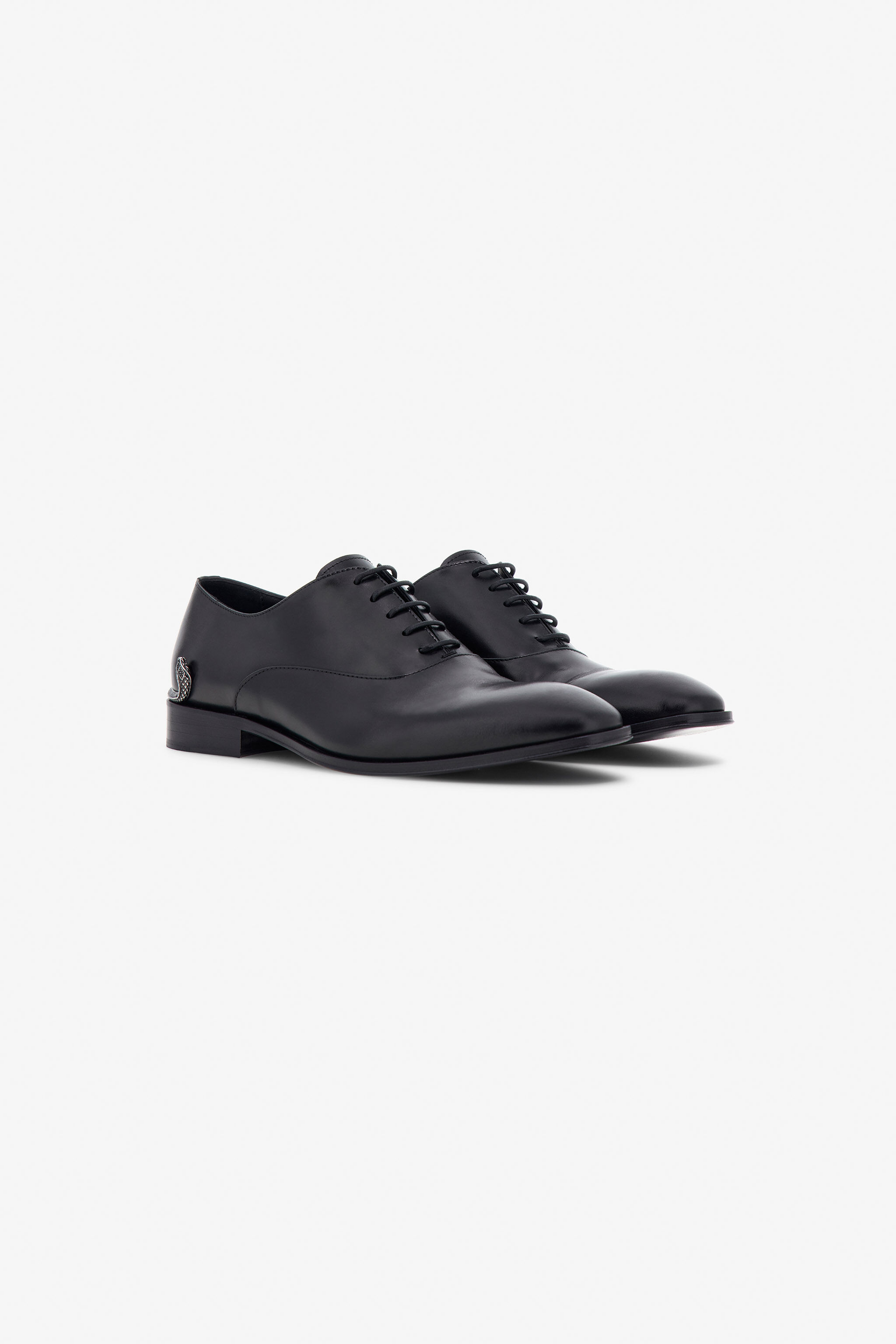 RC Oxford in Pelle Nero SRS013-PZA84