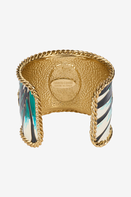 RC Enameled Metal Bracelet Hellblau TKG004-AM021