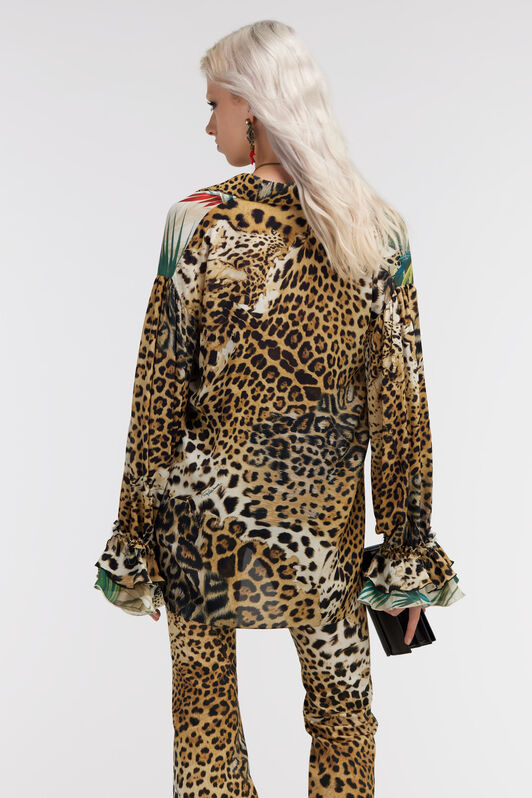 RC Jungle print shirt Green SKT700-7HI88