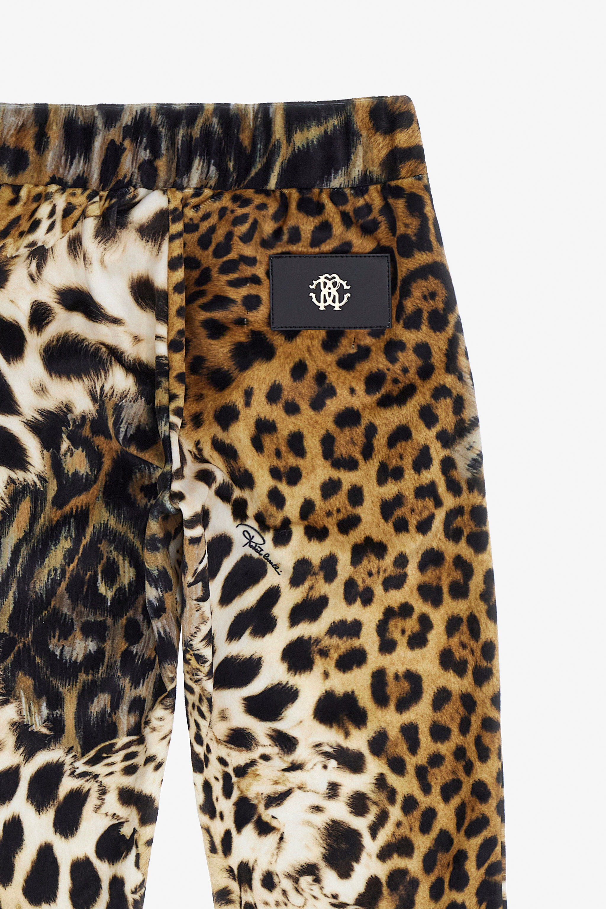 JU Leggings With Jaguar Skin Print JAGUARSKIN NATURAL TJT22E-CPM10