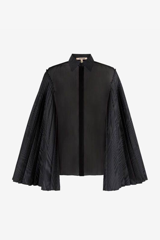 RC Camicia con maniche a campana Nero QWT703-CC001