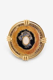 RC Anillo Butterfly Oro Y Azul Océano GOLD/OCEAN BLUE XQG011-AM008