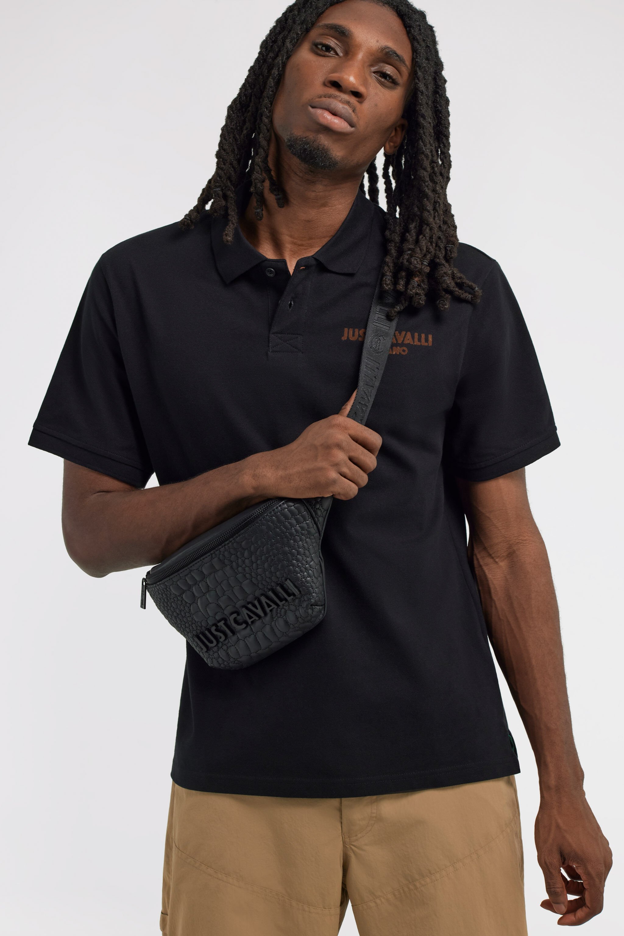 JC Just Cavalli fanny pack Black TFB006-TF276