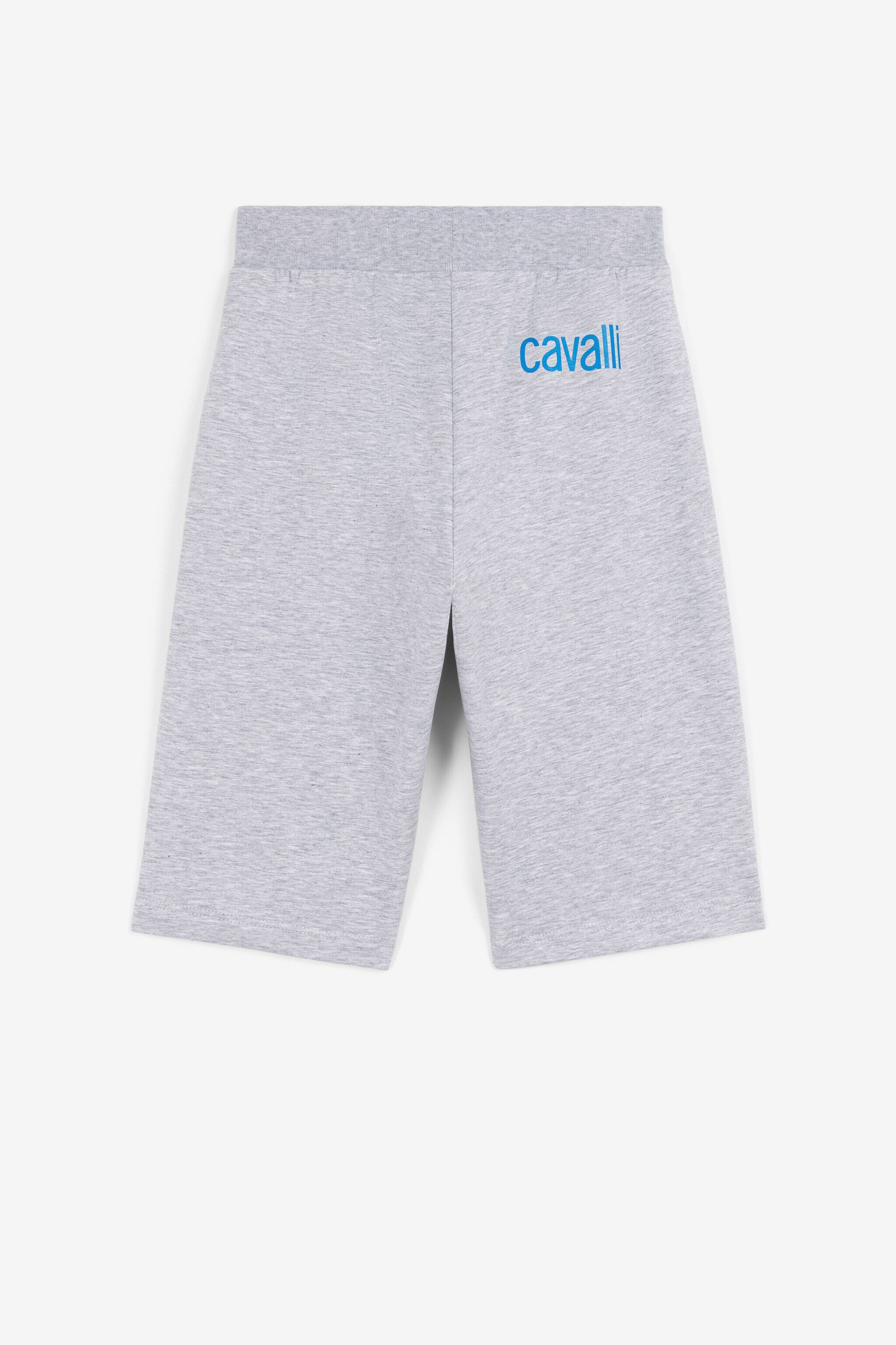 JU Shorts con logo JU Shorts con logo GREY MELANGE QJT237-CF050