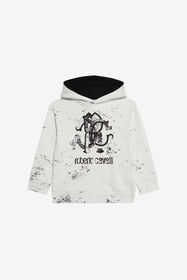 JU Sweatshirt avec Monogram RC OPTICAL WHITE VJT68B-5OQ44
