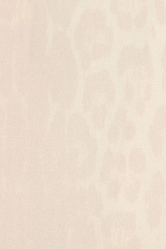 JU Ivory Dress with Jaguar Skin Print and Ruffles AVORY VJT110-7MO52