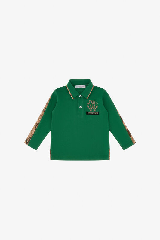 JU RC Logo Polo Green TJT641-JD001